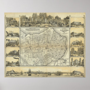 Havanna, Kuba Poster