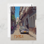 Havanna, Kuba Postkarte (Vorne/Hinten)