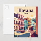 Havanna Kuba Postkarte (Vorne/Hinten)