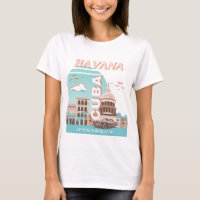 Havanna Kuba Retro-Reise Kunst