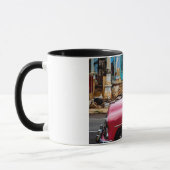 Havanna Kuba Rotes Oldtimer-Auto Tasse (Links)