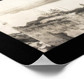 Havanna, Kuba Ship Foto 1913 Poster (Ecke)