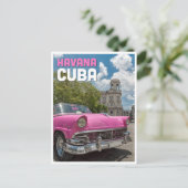 Havanna Kuba Vintage Autoreise Postkarte (Stehend Vorderseite)