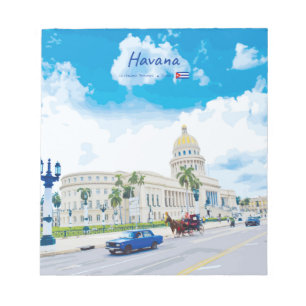 Havanna, Kuba - Vintage Classic Soul Notizblock