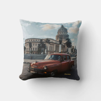 Havanna Kuba Vintage-Klassiker Kissen