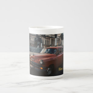 Havanna Kuba Vintage-Klassiker Porzellantasse