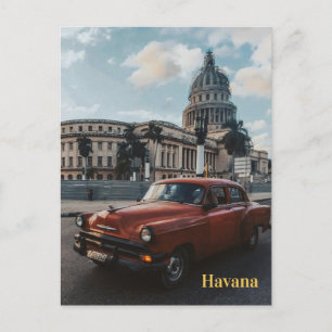 Havanna Kuba Vintage-Klassiker  Postkarte