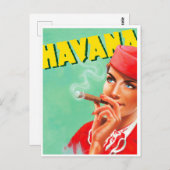 Havanna Kuba Vintage Reise Postkarte (Vorne/Hinten)