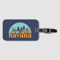 Havanna Kuba Vintage Stadt Skyline Stadtbild Kunst
