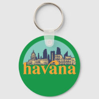 Havanna Kuba Vintage Stadt Skyline Stadtbild Kunst