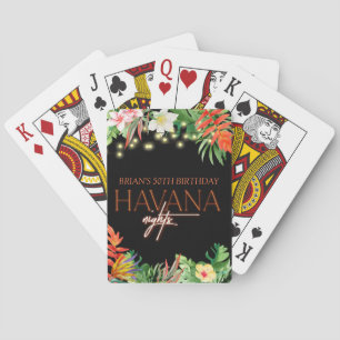Havanna Nächte, Havanna Nächte Party, Tropisch Spielkarten