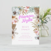 Havanna Nights Kuba 30. Geburtstag Einladung (Stehend Vorderseite)