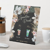 Havanna Nights Kubanische Unterschrift Drinks Sockelschild (In SItu)