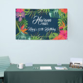 Havanna Nights Tropical Birthday Banner (Messeveranstaltung)
