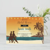 Havanna-Party Einladung (Stehend Vorderseite)