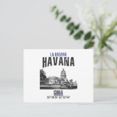 Havanna Postkarte (Stehend Vorderseite)