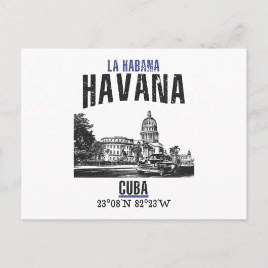 Havanna Postkarte (Vorderseite)