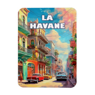 Havanna, Stadt mit tausend Farben unter dem azurbl Magnet