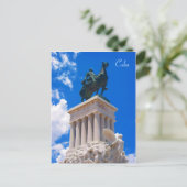 Havanstatue Postkarte (Stehend Vorderseite)