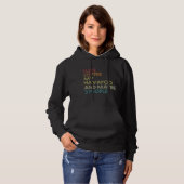Havapoo Dog Eigentümer Kaffee Lover Witziges Zitat Hoodie (Vorne ganz)