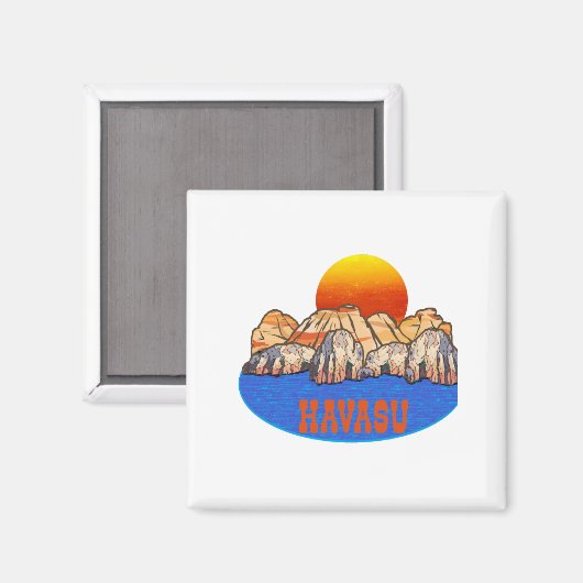 HAVASU ERLEBNIS MAGNET (Vorderseite/Rückseite)