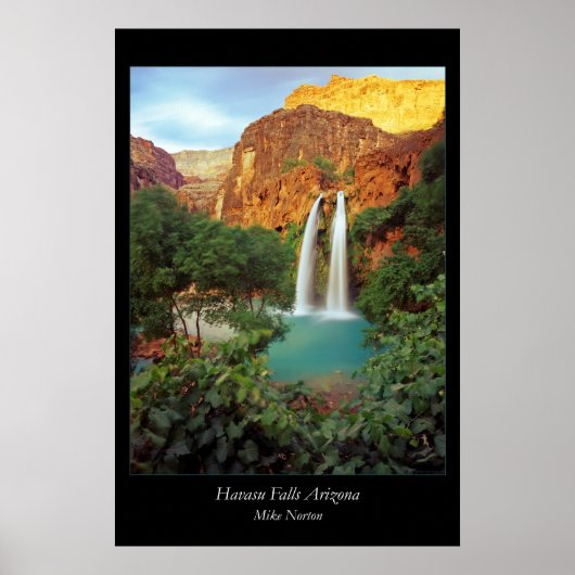Havasu Falls Arizona Poster (Vorne)