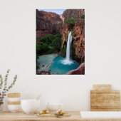 Havasu Falls Arizona Travel Poster (Küche)