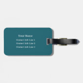 Havasu Falls Waterfall Arizona Southwest Name Bag Gepäckanhänger (Rückseite horizontal)