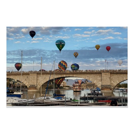 Havasu Hot Air Balloon Festival 2026 Poster (Vorderseite)