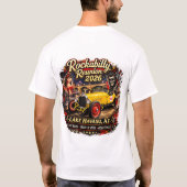 Havasu Rockabilly Reunion 2026 T-Shirt (Rückseite)