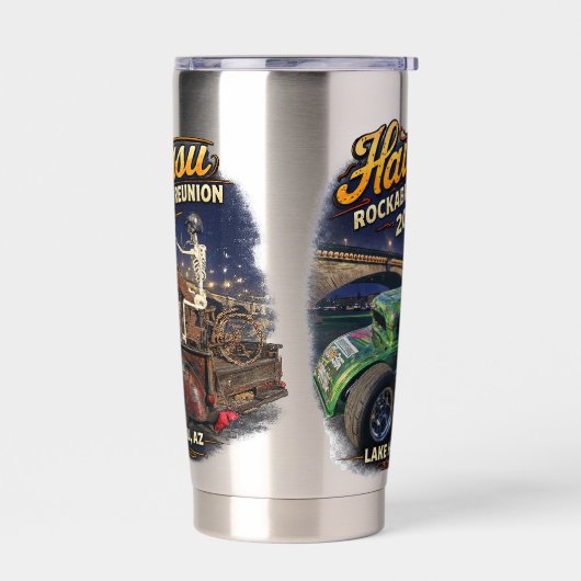 Havasu Rockabilly Reunion 2026 tumbler Thermobecher (Links)