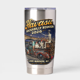 Havasu Rockabilly Reunion 2026 tumbler Thermobecher