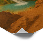Havasupai Arizona Vintage Travel Poster - Havasu (Ecke)