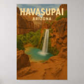 Havasupai Arizona Vintage Travel Poster - Havasu (Vorne)