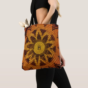 Havasupai Indian Basket mit (oder ohne) Monogramm Tasche