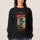 Havasupai Native American Indian Born Wolf Spirit Sweatshirt (Vorderseite)