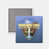 Havasupai Trail (Pfeilspitzen) Magnet (Vorderseite/Rückseite)
