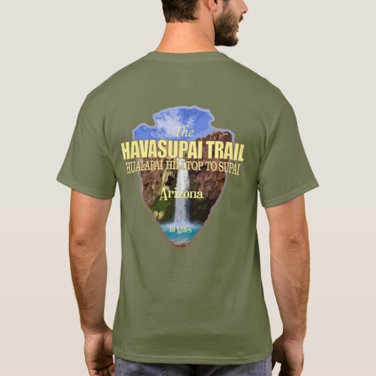 Havasupai Trail (Pfeilspitzen) T-Shirt (Rückseite)
