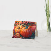 Have a beautiful Thanksgiving! Karte (Rückseite)