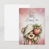 Have a BERRY Happy Easter Mitteilungskarte (Vorne/Hinten)