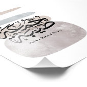 Have a Blessed Friday – Arabic Thuluth Calligraphy Fotodruck (Ecke)