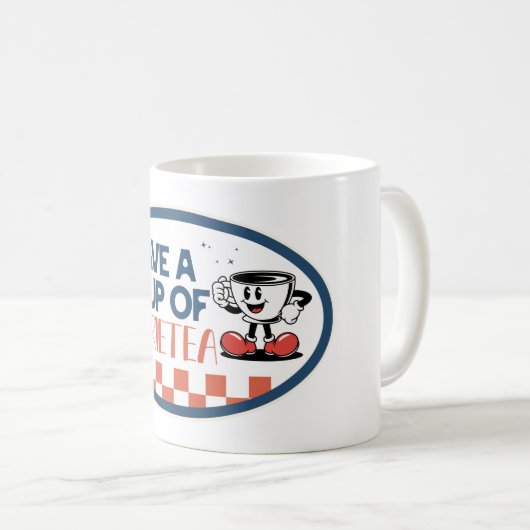 Have a Cup of Sobrietea Mug Kaffeetasse (VorderseiteRechts)