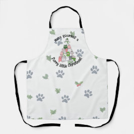 Have a furry little Christmas Schürze