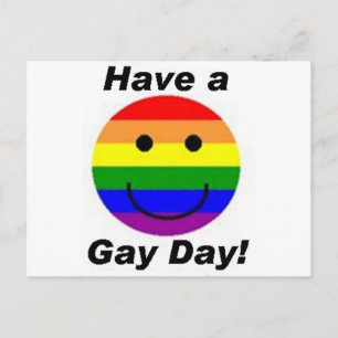 Have A Gay Day! Postkarte