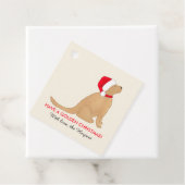 Have a Golden Christmas Customized Flat Card Geschenkanhänger (Beispiel)