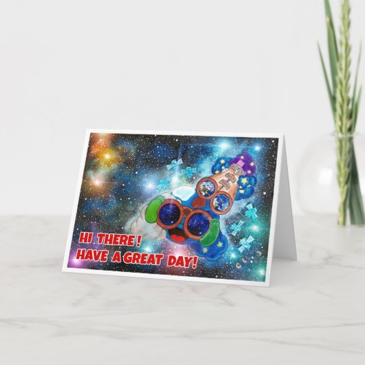 Have a great day! dankeskarte (Vorderseite)