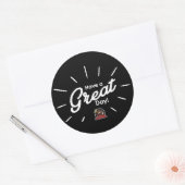 Have A Great Day Sticker (Black) (Umschlag)
