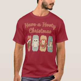 Have a Hooty Christmas Owls T-Shirt