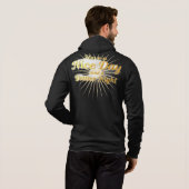 "Have a Nice Day & a Better Night": Elegant Gold S Hoodie (Schwarz voll)