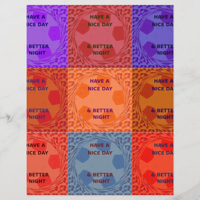 Have a Nice Day Colors (Vorderseite)